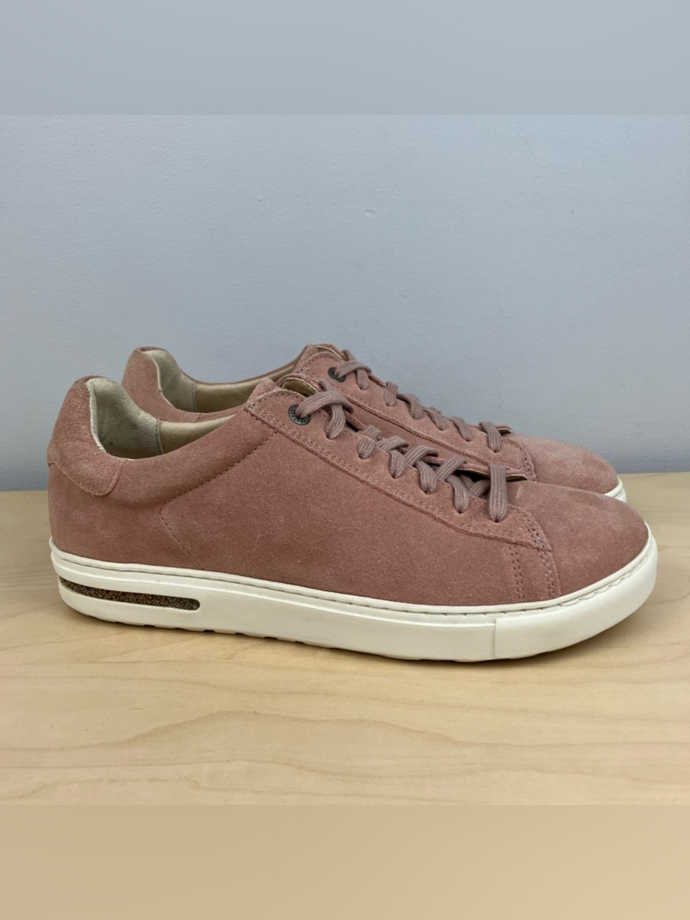 Birkenstock Women’s Size 41 / 10.0 Bend Low Pink Suede Casual Low Top Shoes Lace